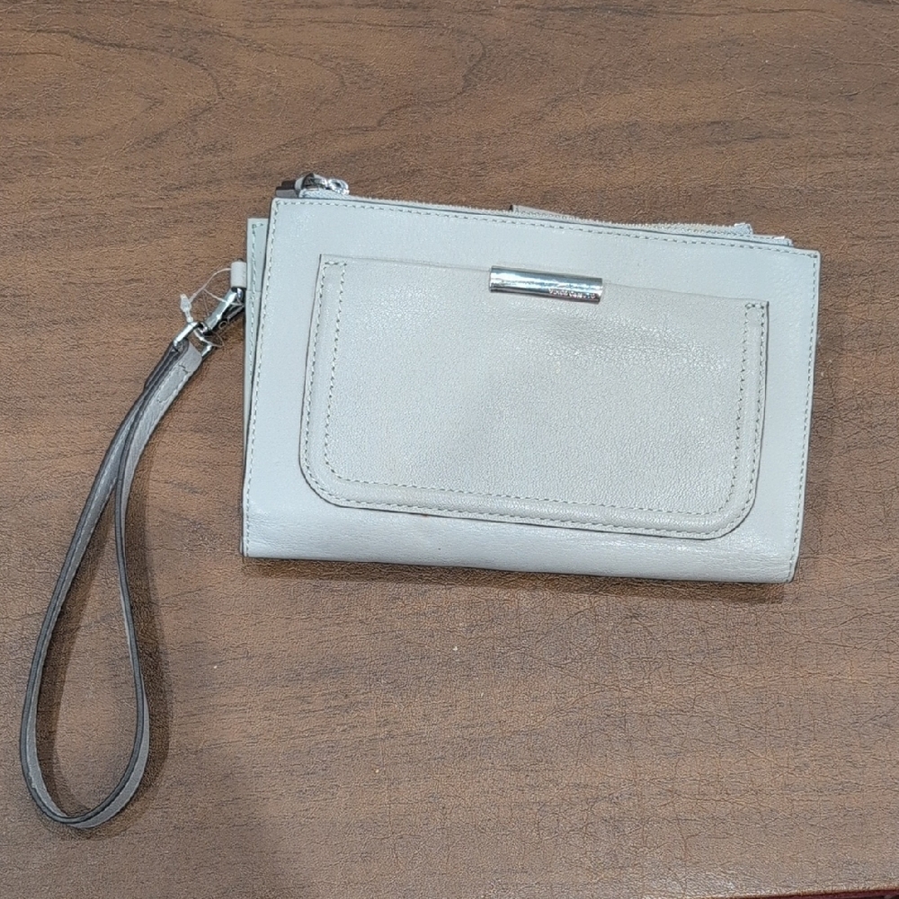 Elegant Cream Wristlet Clutch